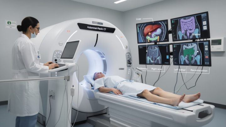 découvrez tout ce qu'il faut savoir sur le scanner abdomino-pelvien : ses indications, le déroulement de l'examen et l'interprétation des résultats pour un diagnostic précis.